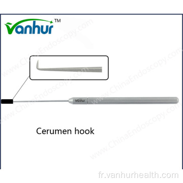 Ent Instruments Cérumen-Hook pour Otologie